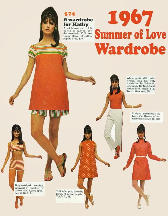 1967 Summer of Love fashion