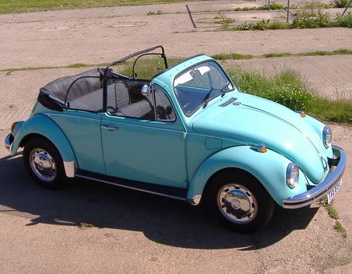 1968 VW Beetle Convertible.
Pat Biesiots dad let his daughters drive this in high school. But not to school, we took the bus!