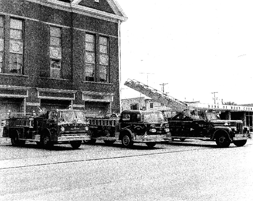 Firestation. Submitted by Judy (Wright) Fisher, from Historic Photos/Bowling Green, Ohio website.